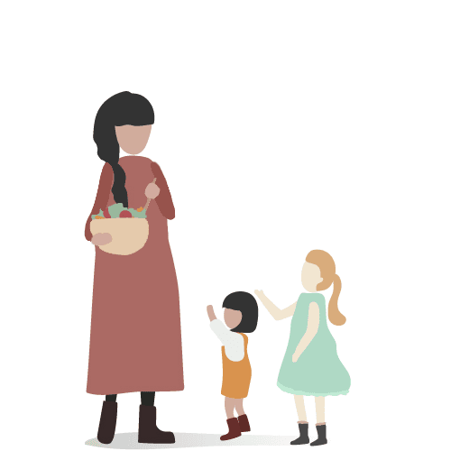 Nanny service illustration